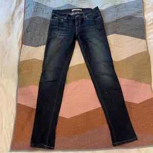 Joe’s jeans cigarette fit jeans with contrast ditching - 27